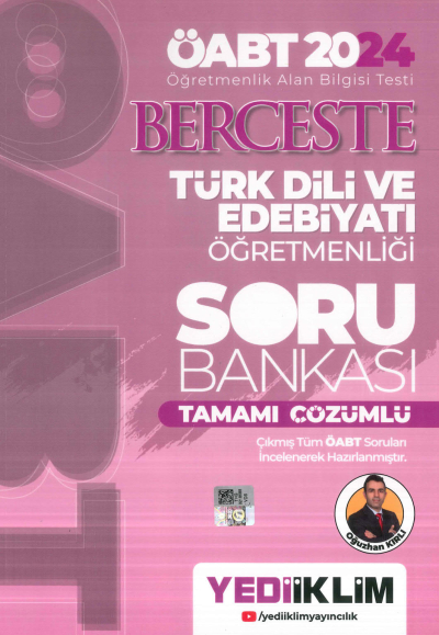 ÖABT TÜRK DİLİ VE EDEBİYATI BERCESTE TAMAMI ÇÖZÜMLÜ SORU BANKASI