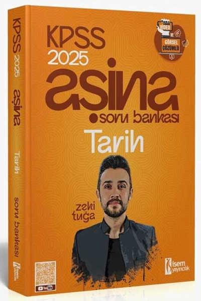 2025 KPSS Tarih Aşina Soru Bankası Çözümlü İsem Yayınları Fenomen Fotokopi - YKS - KPSS - ALES