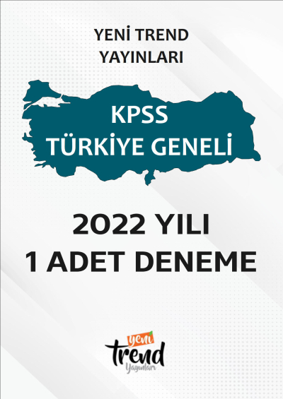 YENİTREND 1 ADET DENEME Fenomen Fotokopi - YKS - KPSS - ALES