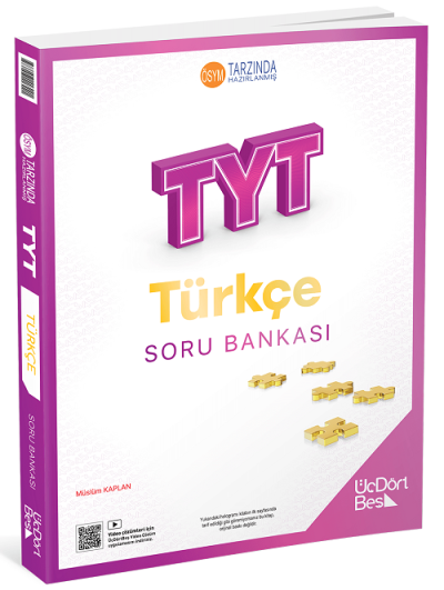 2027 TYT Türkçe Soru Bankası Üç Dört Beş Yayınları Fenomen Fotokopi - YKS - KPSS - ALES