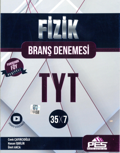 TYT Fizik 35X7 Branş Denemesi Fenomen Fotokopi - YKS - KPSS - ALES