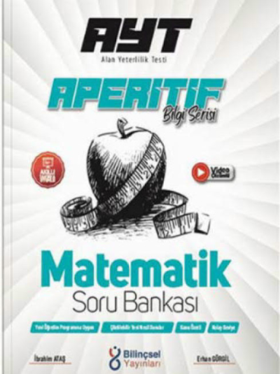 AYT Aperitif Matematik Soru Bankası Bilinçsel Yayınları Fenomen Fotokopi - YKS - KPSS - ALES