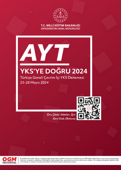 AYT YKS'ye Doğru 2024 Fenomen Fotokopi - YKS - KPSS - ALES