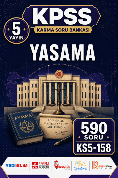 Yasama 5 Yayın 590 Soru Fenomen Fotokopi - YKS - KPSS - ALES