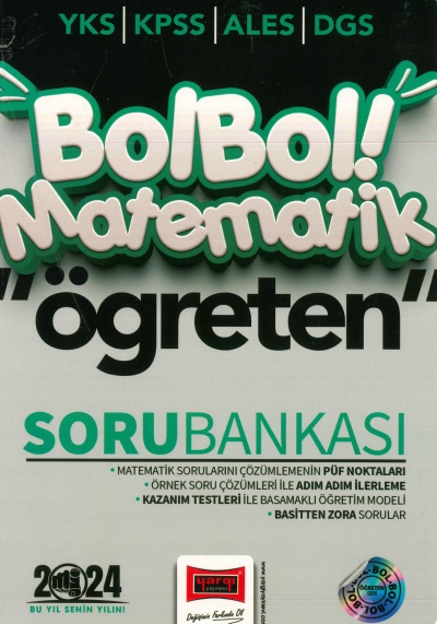 BOL BOL MATEMATİK ÖĞRETEN SORU BANKASI Fenomen Fotokopi - YKS - KPSS - ALES