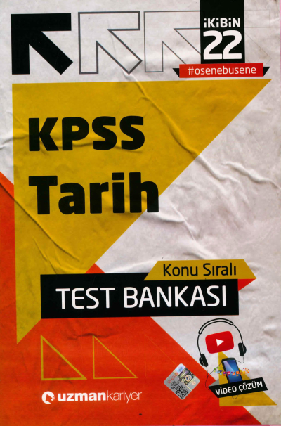 TARİH TEST BANKASI Fenomen Fotokopi - YKS - KPSS - ALES