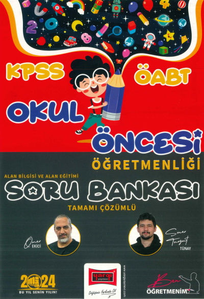 ÖABT OKUL ÖNCESİ ÖĞRETMENLİĞİ SORU BANKASI TAMAMI ÇÖZÜMLÜ Fenomen Fotokopi - YKS - KPSS - ALES