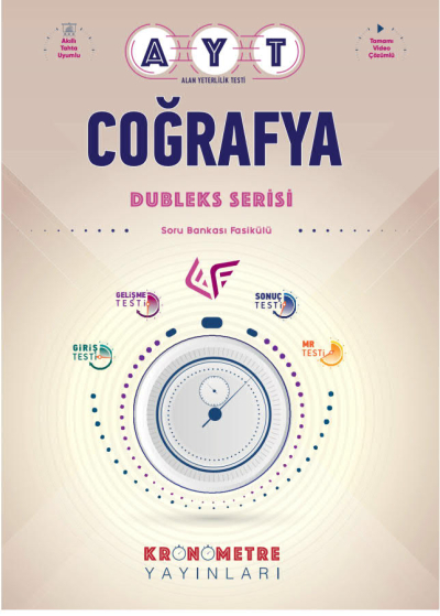 AYT COĞRAFYA DUBLEKS SERİSİ SORU BANKASI Fenomen Fotokopi - YKS - KPSS - ALES