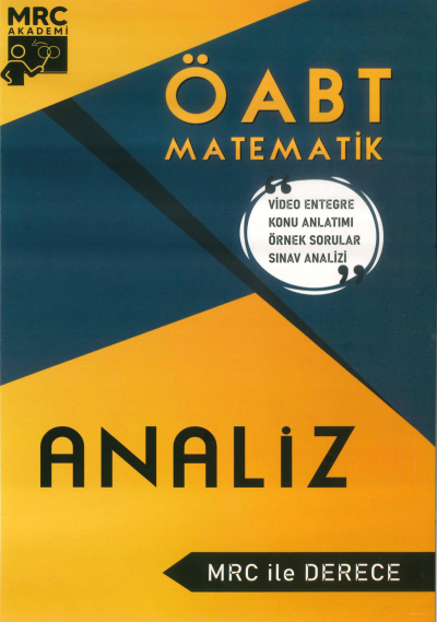 ÖABT İLKÖĞRETİM MATEMATİK ANALİZ MRC İLE DERECE Fenomen Fotokopi - YKS - KPSS - ALES