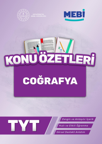 TYT Coğrafya Konu Özetleri Fenomen Fotokopi - YKS - KPSS - ALES