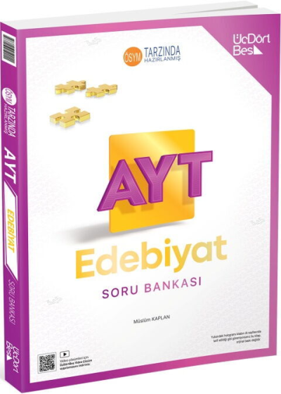 2027 AYT Edebiyat Soru Bankası 345 Üç Dört Beş Yayınları Fenomen Fotokopi - YKS - KPSS - ALES