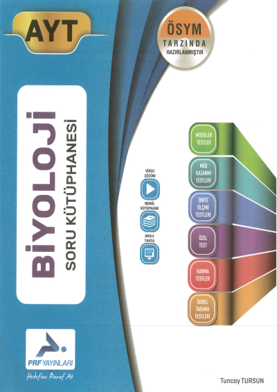 AYT BİYOLOJİ SORU KÜTÜPHANESİ Fenomen Fotokopi - YKS - KPSS - ALES