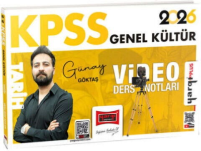 2026 KPSS Genel Kültür Tarih Video Ders Notları Yargı Yayınevi Fenomen Fotokopi - YKS - KPSS - ALES