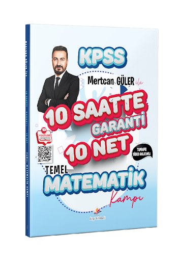 2026 KPSS Mertcan Güler ile Tamamı Video Anlatımlı 10 Saatte Garanti 10 Net Temel Matematik Kampı Dizgi Kitap Yayınları Fenomen Fotokopi - YKS - KPSS - ALES