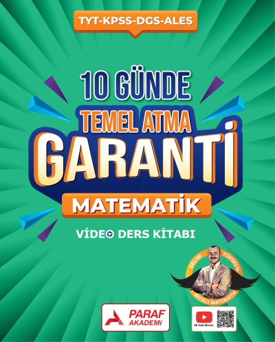 Paraf Z Takım Matematik 10 Günde Temel Atma Garanti Paraf Yayınları Fenomen Fotokopi - YKS - KPSS - ALES