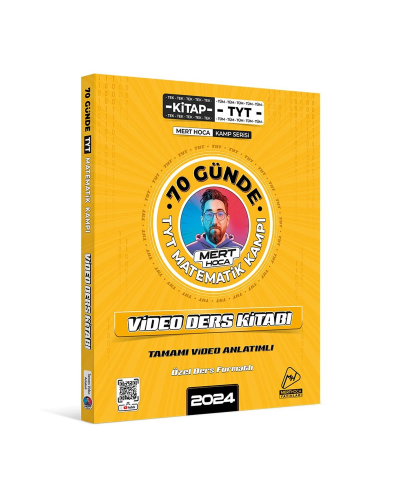 70 GÜNDE TYT MATEMATİK KAMPI VİDEO DERS KİTABI MERT GÜVEN Fenomen Fotokopi - YKS - KPSS - ALES
