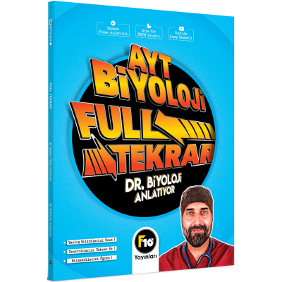 AYT Biyoloji Full Tekrar Video Ders Notları Fenomen Fotokopi - YKS - KPSS - ALES