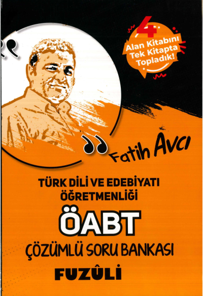 TÜRK DİLİ VE EDEBİYATI ÖĞRETMENLİĞİ ÖABT ÇÖZÜMLÜ SORU BANKASI FUZULİ Fenomen Fotokopi - YKS - KPSS - ALES