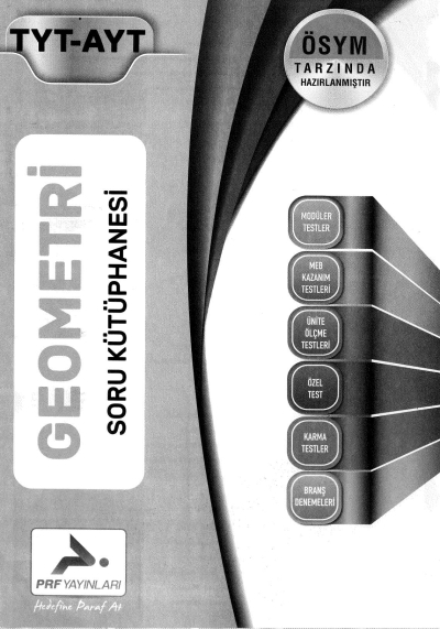 TYT-AYT GEOMETRİ SORU KÜTÜPHANESİ Fenomen Fotokopi - YKS - KPSS - ALES