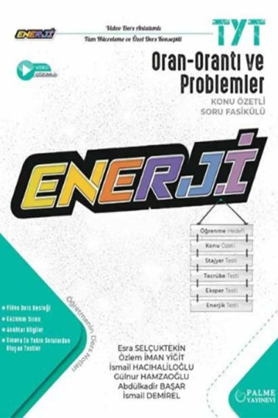 TYT Enerji Oran-orantı ve Problemler Konu Özetli Soru Fasikülü Fenomen Fotokopi - YKS - KPSS - ALES