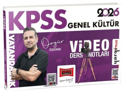 2026 KPSS Vatandaşlık Video Ders Notları Özgür Özkınık Yargı Yayınları Fenomen Fotokopi - YKS - KPSS - ALES