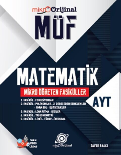 Mikro AYT Matematik MÖF Mikro Öğreten Fasiküller Orijinal Yayınları