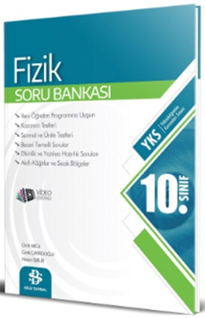 10. Sınıf Fizik Soru Bankası Bilgi Sarmal Yayınları Fenomen Fotokopi - YKS - KPSS - ALES