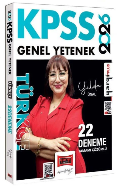 2026 KPSS Genel Yetenek Tamamı Çözümlü Türkçe 22 Deneme (Yelda Ünal) Yargı Yayınları Fenomen Fotokopi - YKS - KPSS - ALES