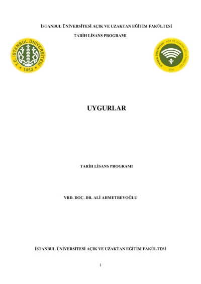 Uygurlar Fenomen Fotokopi - YKS - KPSS - ALES