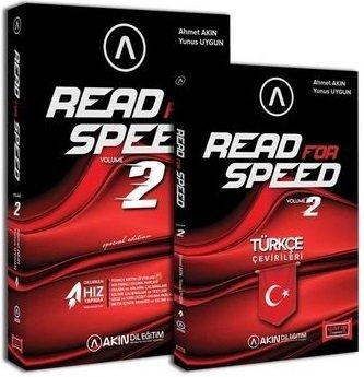 YDS Read For Speed Volume-2 (2 Kitap Set) - Ahmet Akın Fenomen Fotokopi - YKS - KPSS - ALES