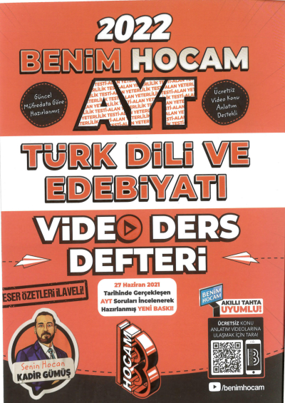 AYT Türk Dili ve Edebiyatı Video Ders Notları