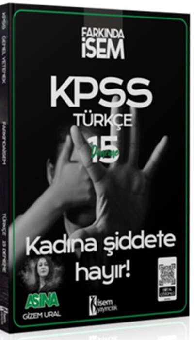 KPSS Türkçe Aşina Farkında İsem 15 Deneme İsem Yayınları Fenomen Fotokopi - YKS - KPSS - ALES