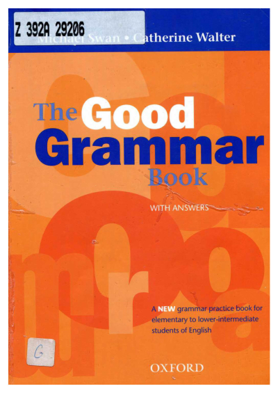 The Good Grammar Book with answers Fenomen Fotokopi - YKS - KPSS - ALES