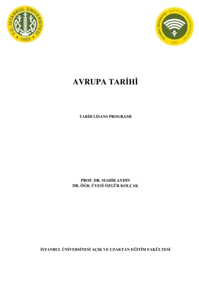 Avrupa Tarihi Fenomen Fotokopi - YKS - KPSS - ALES