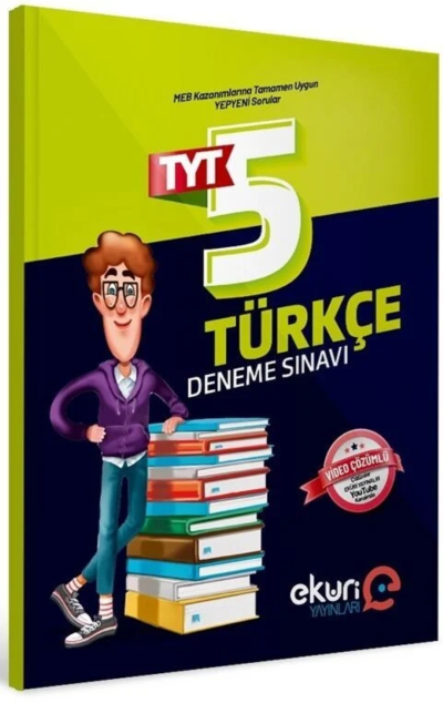 TYT Türkçe 5 Deneme Sınavı Fenomen Fotokopi - YKS - KPSS - ALES