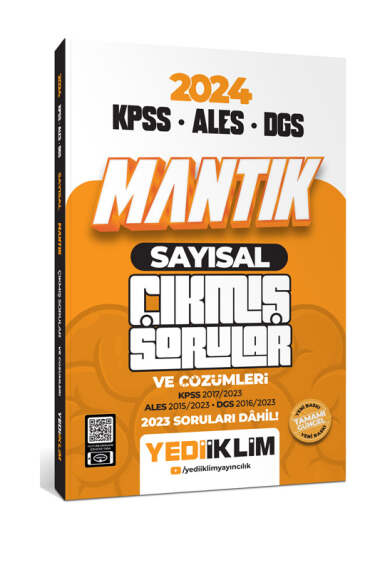 2024 KPSS ALES DGS Sayısal Mantık Tamamı Çözümlü Çıkmış Sorular (2015-2023) Fenomen Fotokopi - YKS - KPSS - ALES