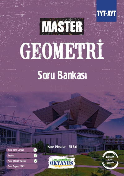 TYT AYT Master Geometri Soru Bankası Okyanus Yayınları Fenomen Fotokopi - YKS - KPSS - ALES