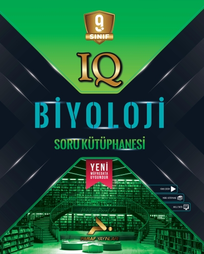 9. Sınıf Biyoloji Soru Kütüphanesi Paraf Yayınları Fenomen Fotokopi - YKS - KPSS - ALES