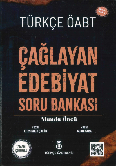 ÖABT Türkçe Öğretmenliği Çağlayan Edebiyat Soru Bankası Çözümlü Türkçe ÖABTDEYİZ Fenomen Fotokopi - YKS - KPSS - ALES