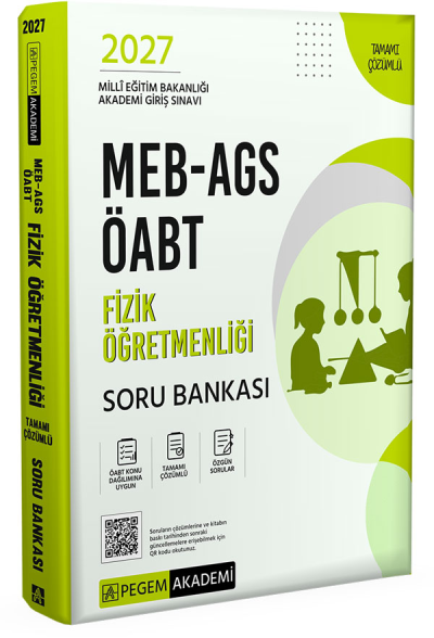 2027 ÖABT MEB-AGS Fizik Öğretmenliği Soru Bankası Çözümlü Pegem Akademi Yayınları Fenomen Fotokopi - YKS - KPSS - ALES