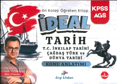 2026 KPSS MEB AGS İdeal Tarih Konu Anlatımı Birol Yetimoğlu 2. Cilt Dizgi Kitap