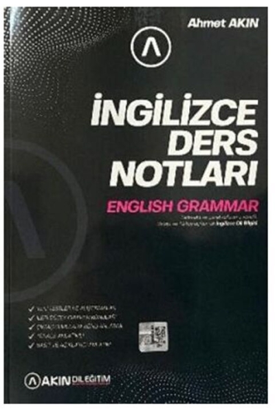 YDS YKSDİL İngilizce Grammar Ders Notları Akın Dil Yayınları Fenomen Fotokopi - YKS - KPSS - ALES