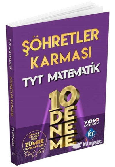 ŞÖHRETLER KARMASI TYT MATEMATİK 10 DENEME Fenomen Fotokopi - YKS - KPSS - ALES