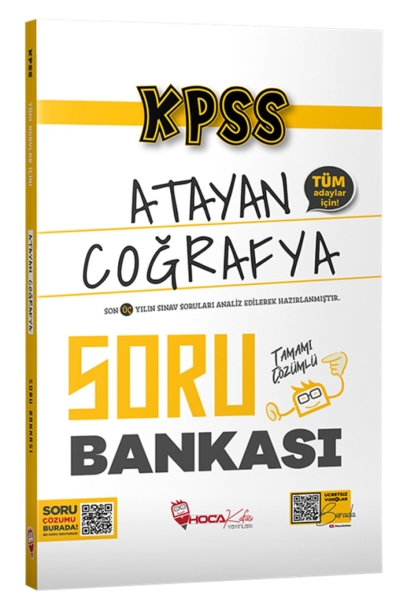 KPSS Coğrafya Atayan Soru Bankası Hoca Kafası Fenomen Fotokopi - YKS - KPSS - ALES