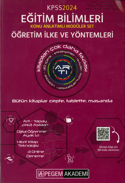 ÖĞRETİM İLKE VE YÖNTEMLERİ KONU ANLATIMLI MODÜLER SET Fenomen Fotokopi - YKS - KPSS - ALES