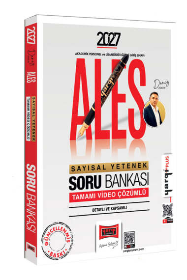 2027 ALES Sayısal Yetenek Tamamı Video Çözümlü Soru Bankası Yargı Yayınları Fenomen Fotokopi - YKS - KPSS - ALES