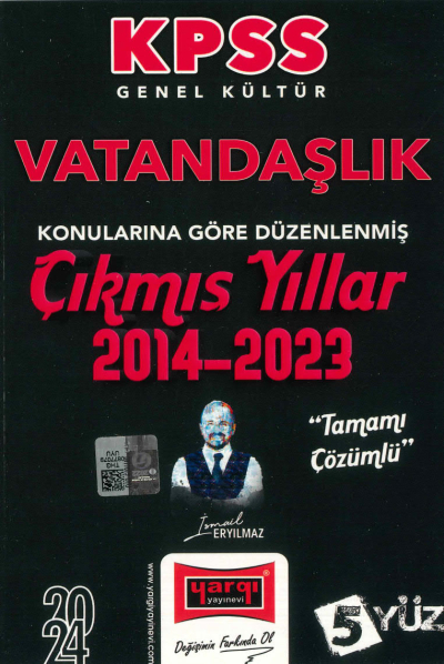 VATANDAŞLIK 2014-2023 TAMAMI ÇÖZÜMLÜ ÇIKMIŞ SORULAR Fenomen Fotokopi - YKS - KPSS - ALES