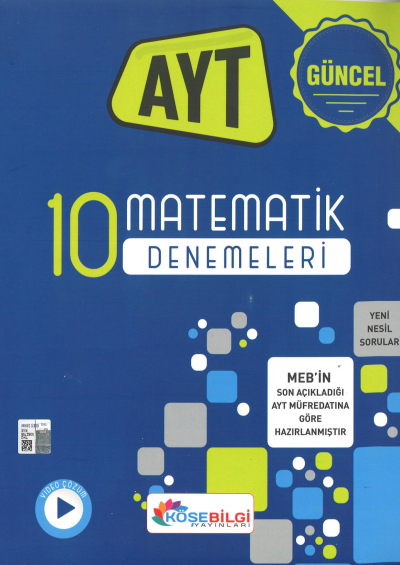 AYT Matematik 10 Deneme Fenomen Fotokopi - YKS - KPSS - ALES