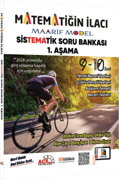 2028 TYT Matematiğin İlacı Maarif Model Sistematik Soru Bankası 1 Acil Yayınları Fenomen Fotokopi - YKS - KPSS - ALES