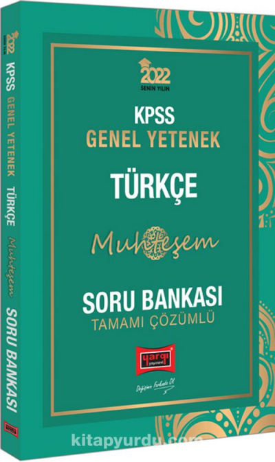 2022 KPSS Genel Yetenek Genel Kültür MUHTEŞEM TÜRKÇE Soru Bankası 